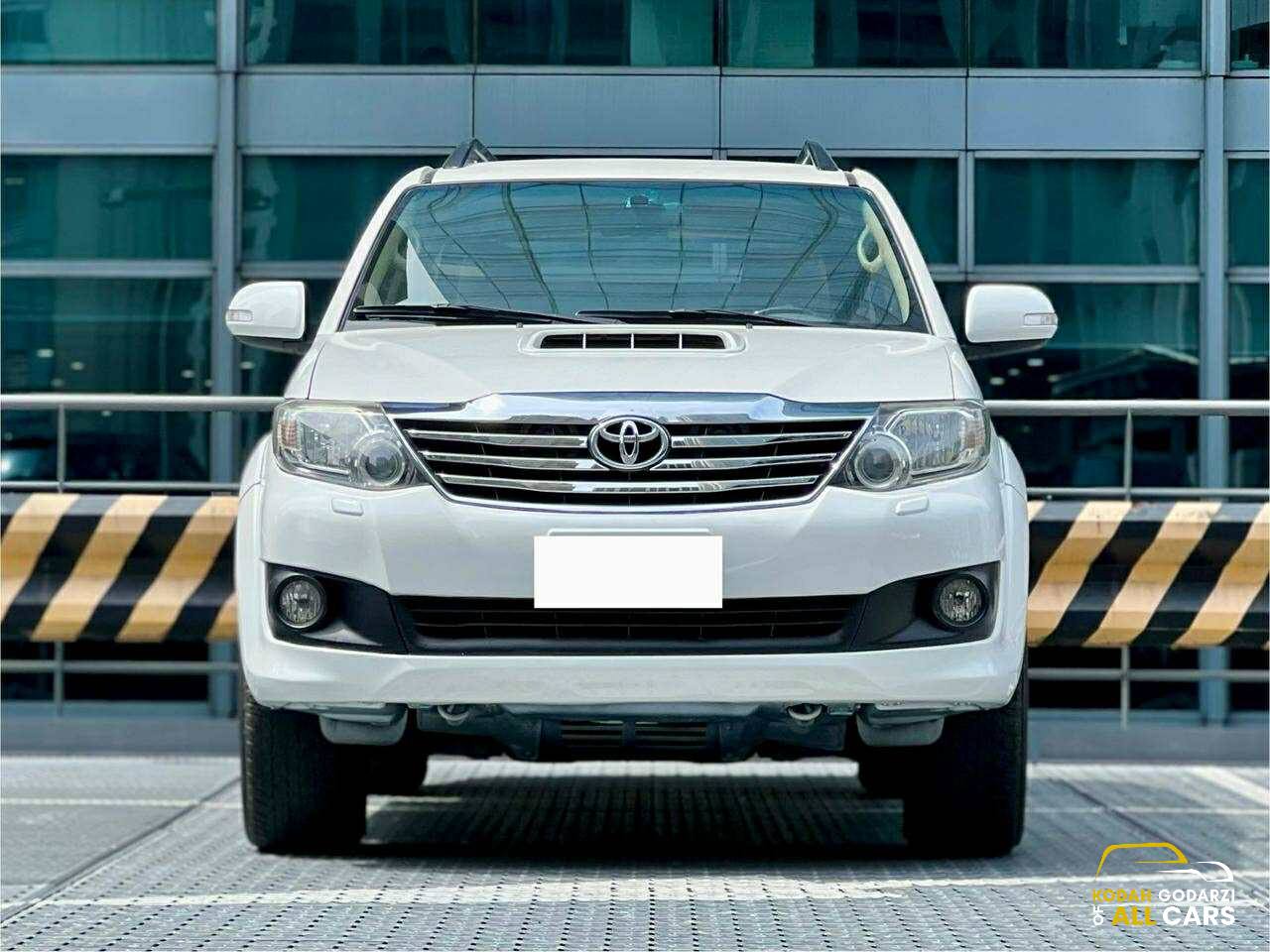 2013 Toyota Fortuner 4x2 G, Automatic, Diesel