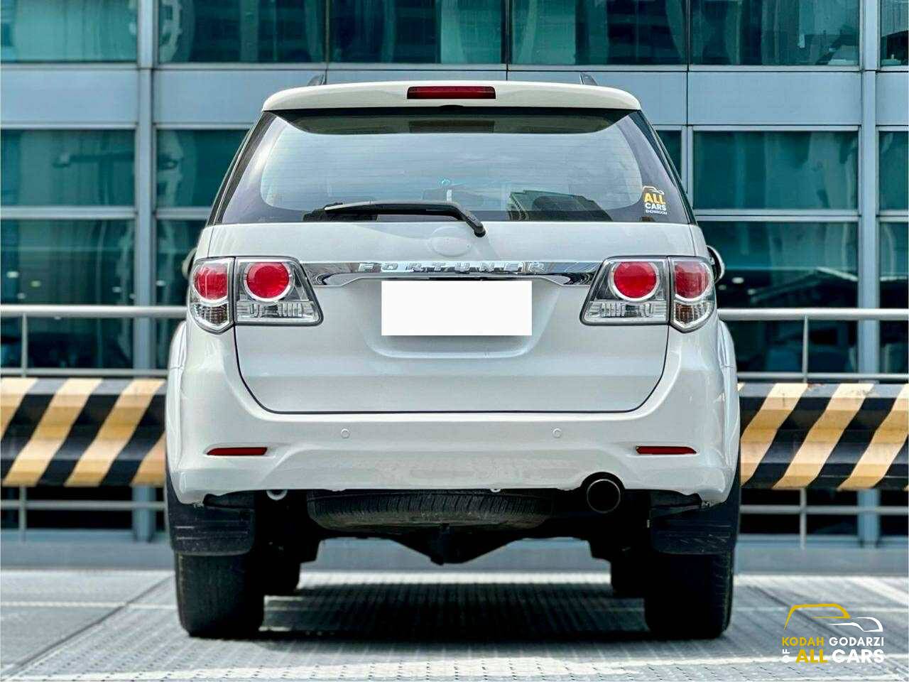2013 Toyota Fortuner 4x2 G, Automatic, Diesel