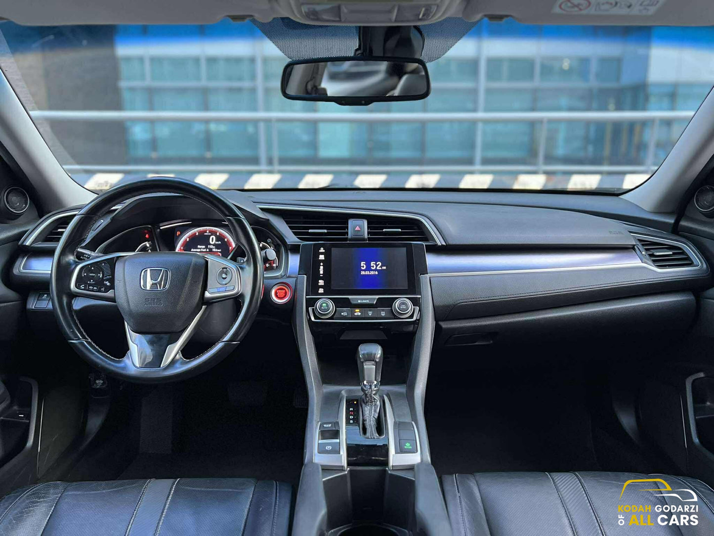 2016 Honda Civic 1.5 RS Turbo CVT, Automatic, Gas