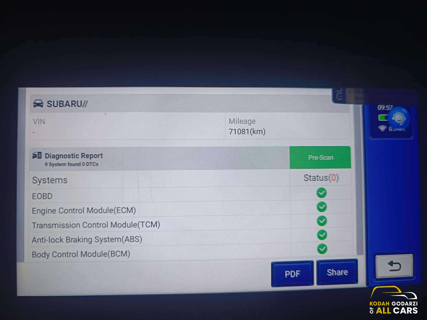 2014 Subaru XV 2.0 CVT, Automatic, Gas