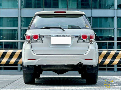 2013 Toyota Fortuner 4x2 G, Automatic, Diesel
