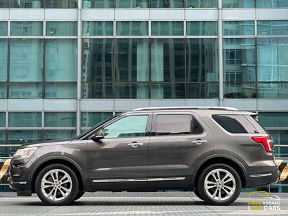 2018 Ford Explorer 4x2 2.3 Ecoboost Limited, Automatic, Gas