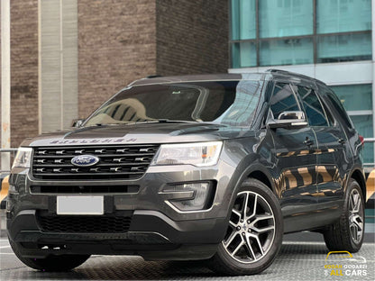 2016 Ford Explorer 3.5 4x4, Automatic, Gas