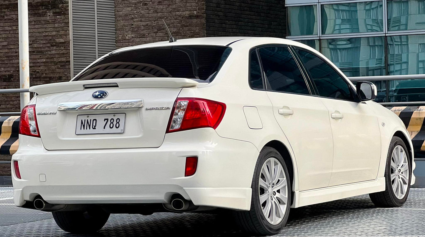 2010 Subaru Imrezza 2.0RS Sedan AWD, Automatic, Gas