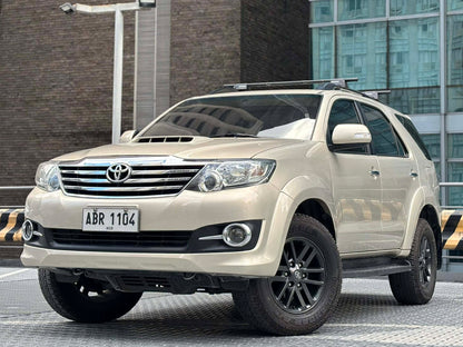 2015 Toyota Fortuner G 4x2 2.5, Manual, Diesel