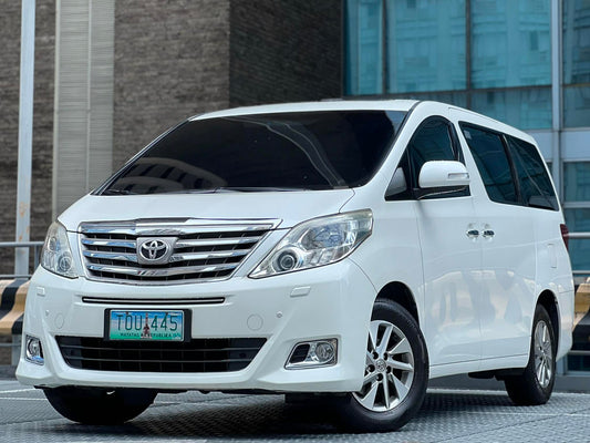 2012 Toyota Alphard 3.5 V6, Automatic, Gas