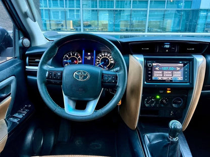 2017 Toyota Fortuner 2.4 G, Manual, Diesel