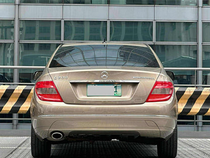 2009 Mercedes Benz C200 Kompressor, Automatic, Gas