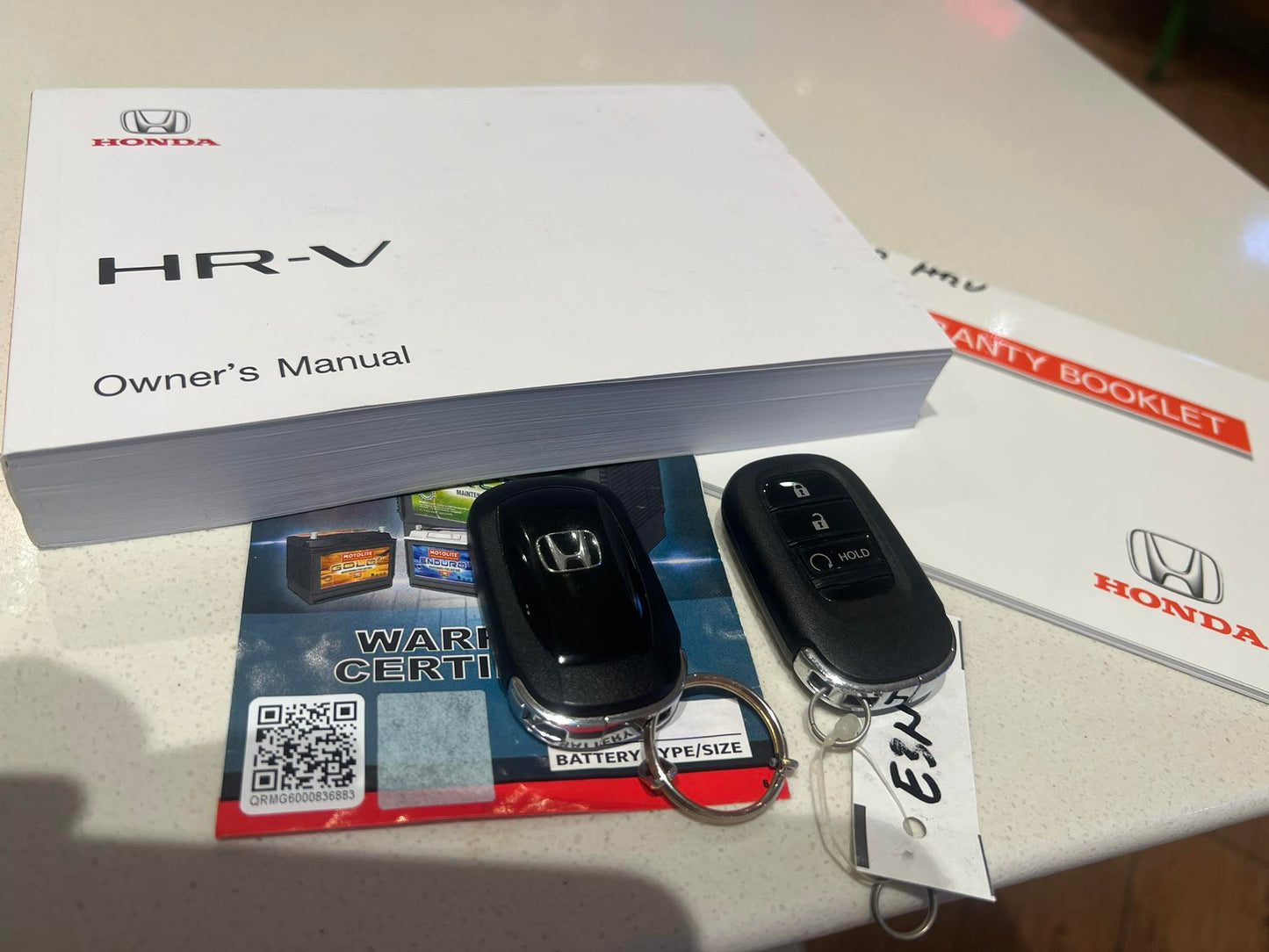 2022 Honda HR-V S 1.5 CVT Sensing, Automatic, Gas