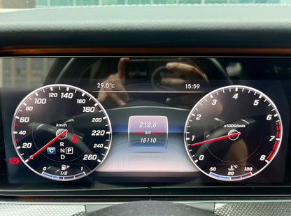 2017 Mercedes Benz E200 AMG 2.0, Automatic, Gas