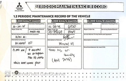 2026 Mitsubishi Mirage G4 GLX, Automatic, Gas