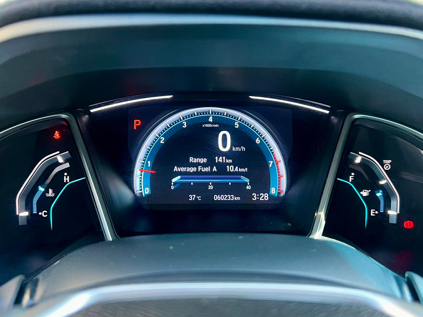 2019 Honda Civic E 1.8, Automatic, Gas