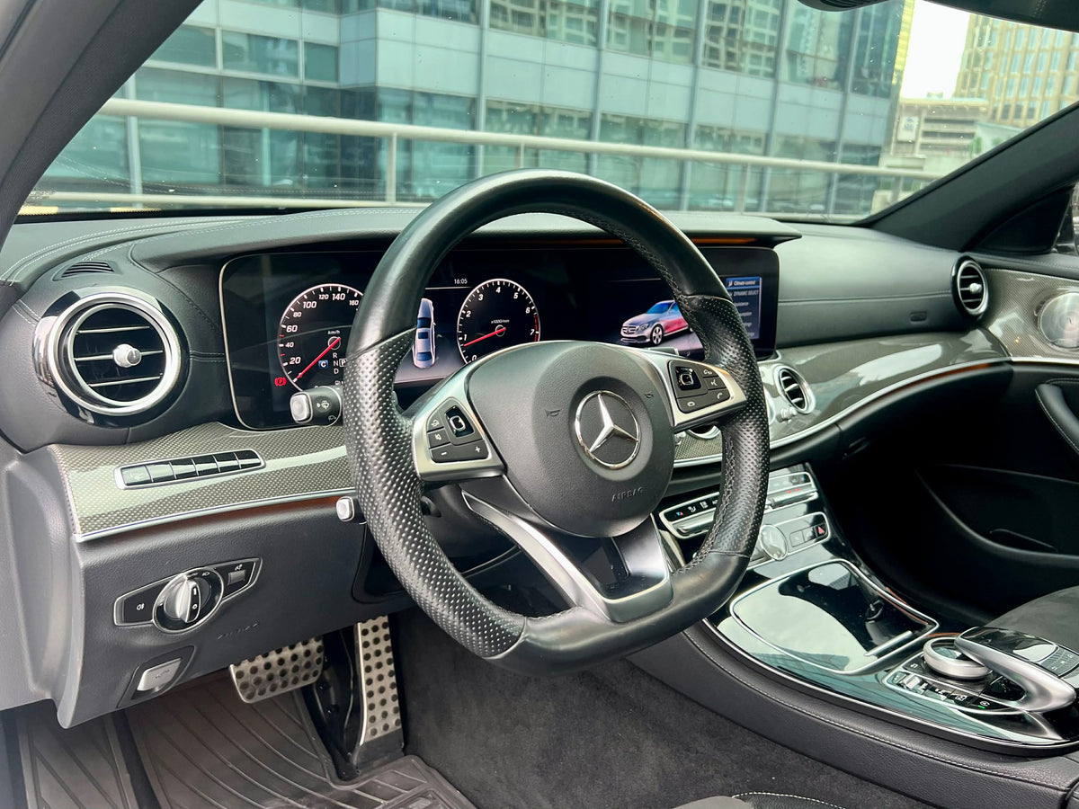 2017 Mercedes Benz E200 AMG 2.0, Automatic, Gas