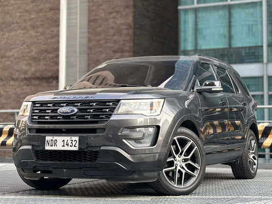 2017 Ford Explorer V6 4x4 3.5, Automatic, Gas
