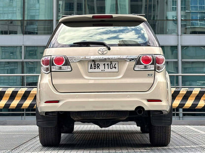 2015 Toyota Fortuner G 4x2 2.5, Manual, Diesel