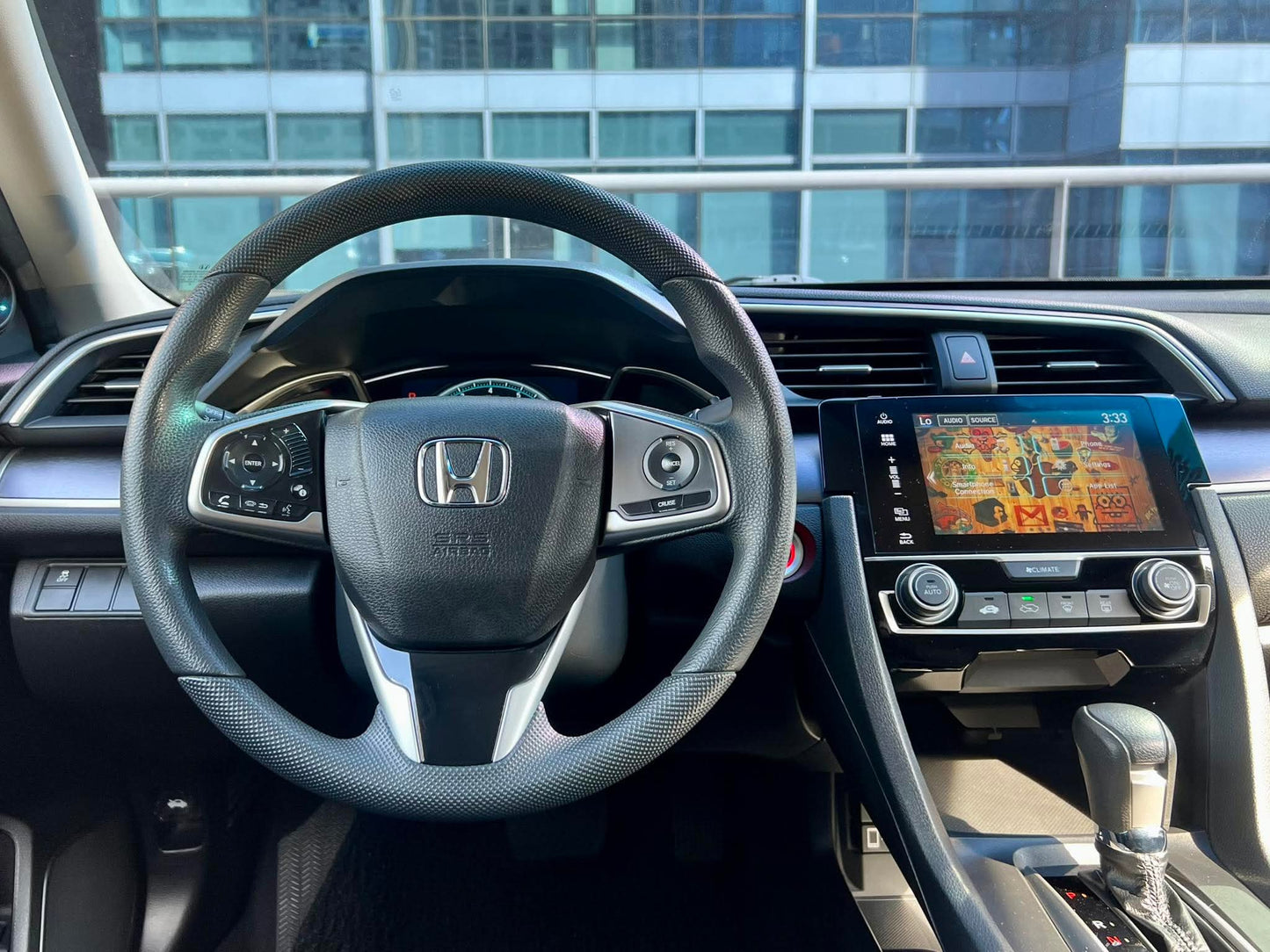 2016 Honda Civic E 1.8, Automatic, Gas