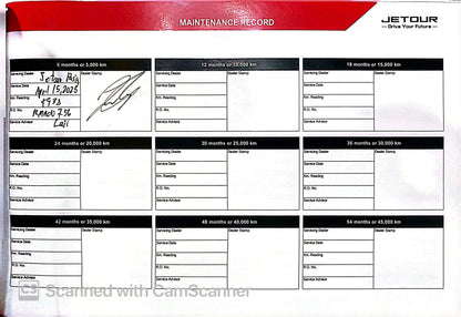 2024 Jetour X70 1.5 Plus, Automatic, Gas
