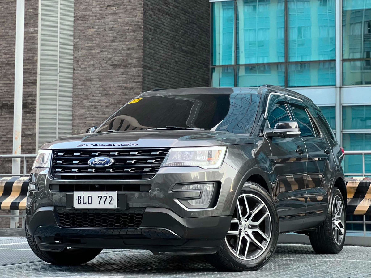 2017 Ford Explorer 3.5 V6 4x4, Automatic, Gas
